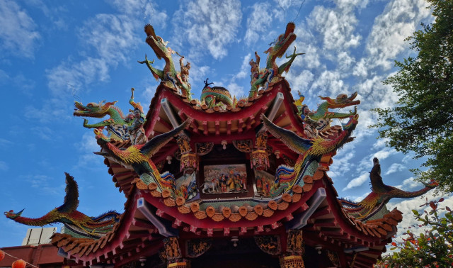 Grand Mazu Temple in Tainan — Foto: Dieter Putz