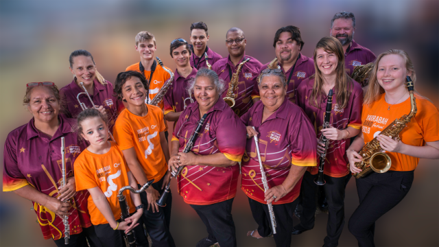 Yarrabah Brass Band — Foto: Yarrabah Brass Band 
