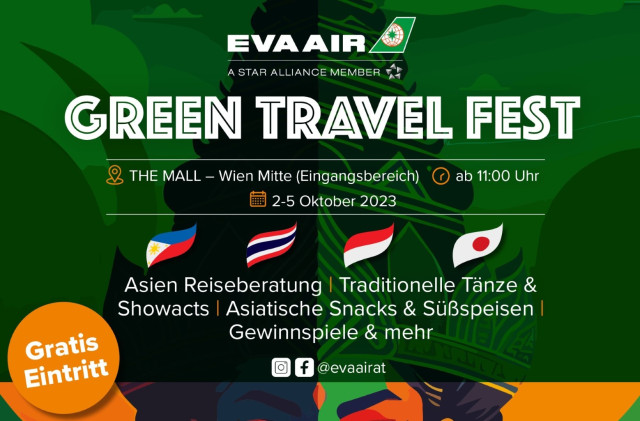 EVA Air Green Travel Fest — Foto: EVA Air