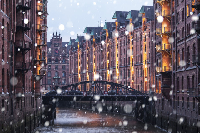 Hamburg im Winter — Foto: SP-Photo / shutterstock.com