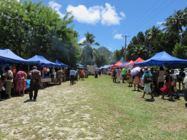Nationalfeiertag auf den Seychellen — Foto: Mira Schermann 