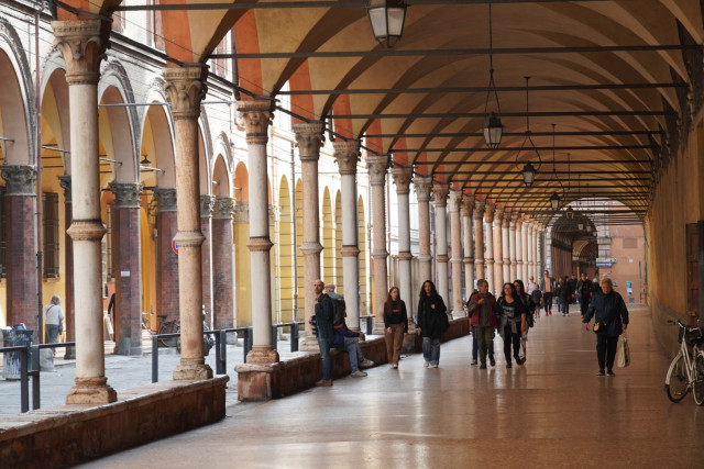 Bologna in Italien — Foto: Christiane Reitshammer