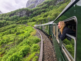 Mit dem Zug durch Norwegen — Foto: Torild Moland / TravelStock - bereitgestellt von Norway ProTravel