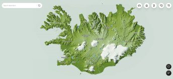 Interaktive Karte von Island — Foto: Visit Iceland 