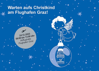Weihnachten am Flughafen Graz — Foto: Flughafen Graz 