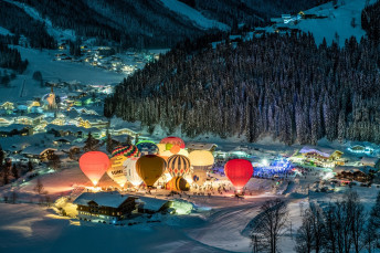 Filzmoos, Nacht der Ballone — Foto: Hanneshof