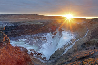 Gullfoss Wasserfall — Foto: GTA Touristik