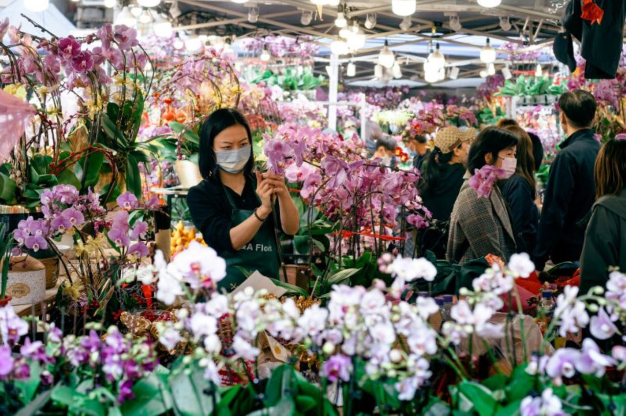 Blumenmarkt — Foto: Hong Kong Tourism Board