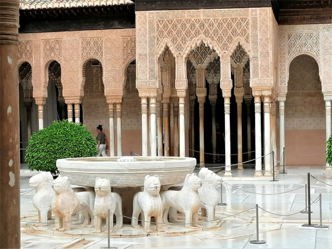 Alhambra, Löwenhof — Foto: Martha Steszl