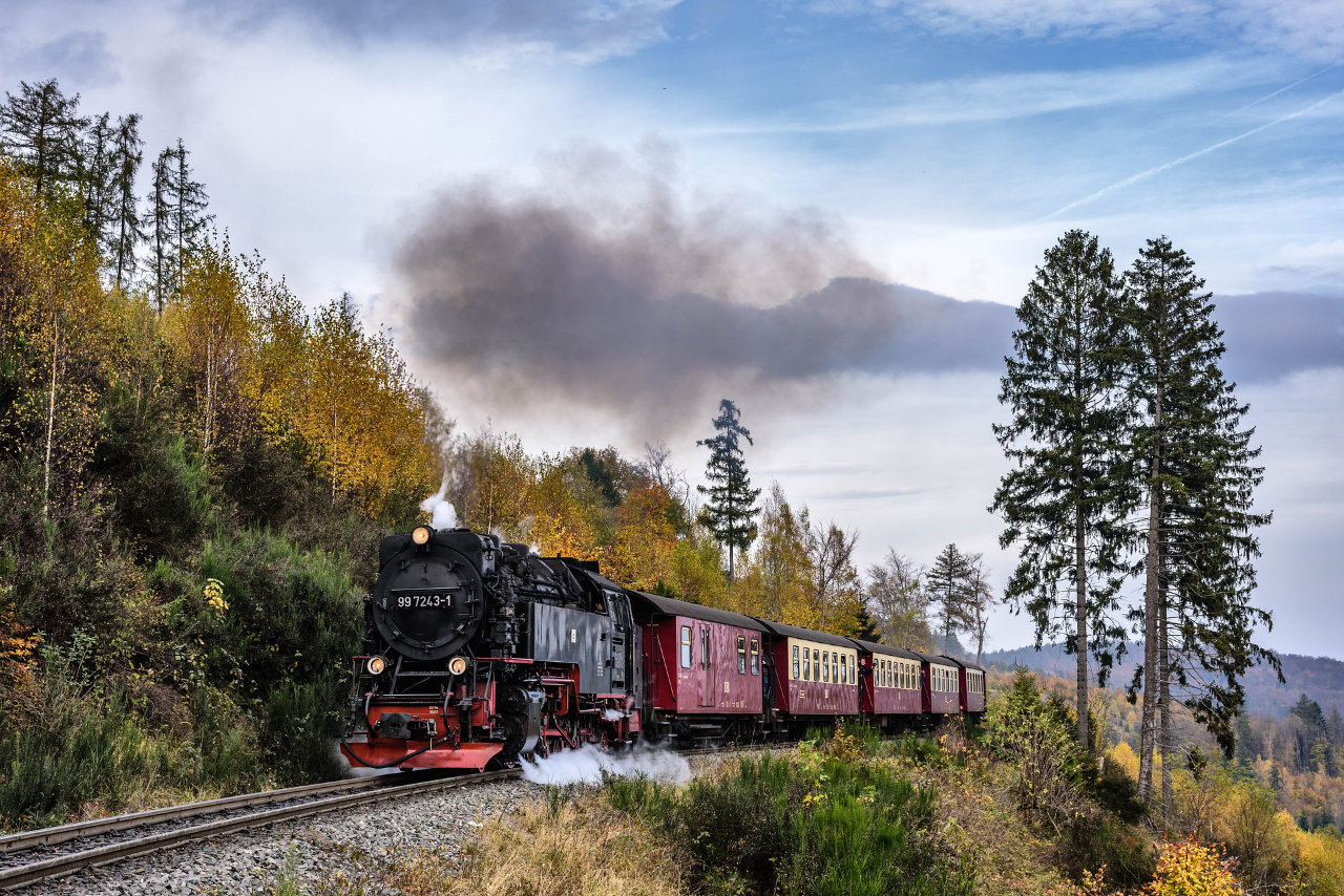 Dampflok im Harz — Foto: geraldfriedrich2 / pixabay
