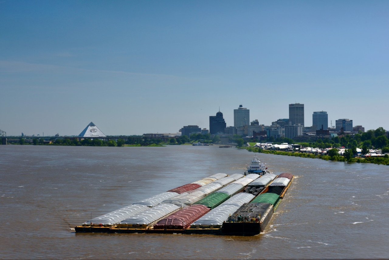 Blick auf die Skyline von Memphis — Foto: Memphis Travel