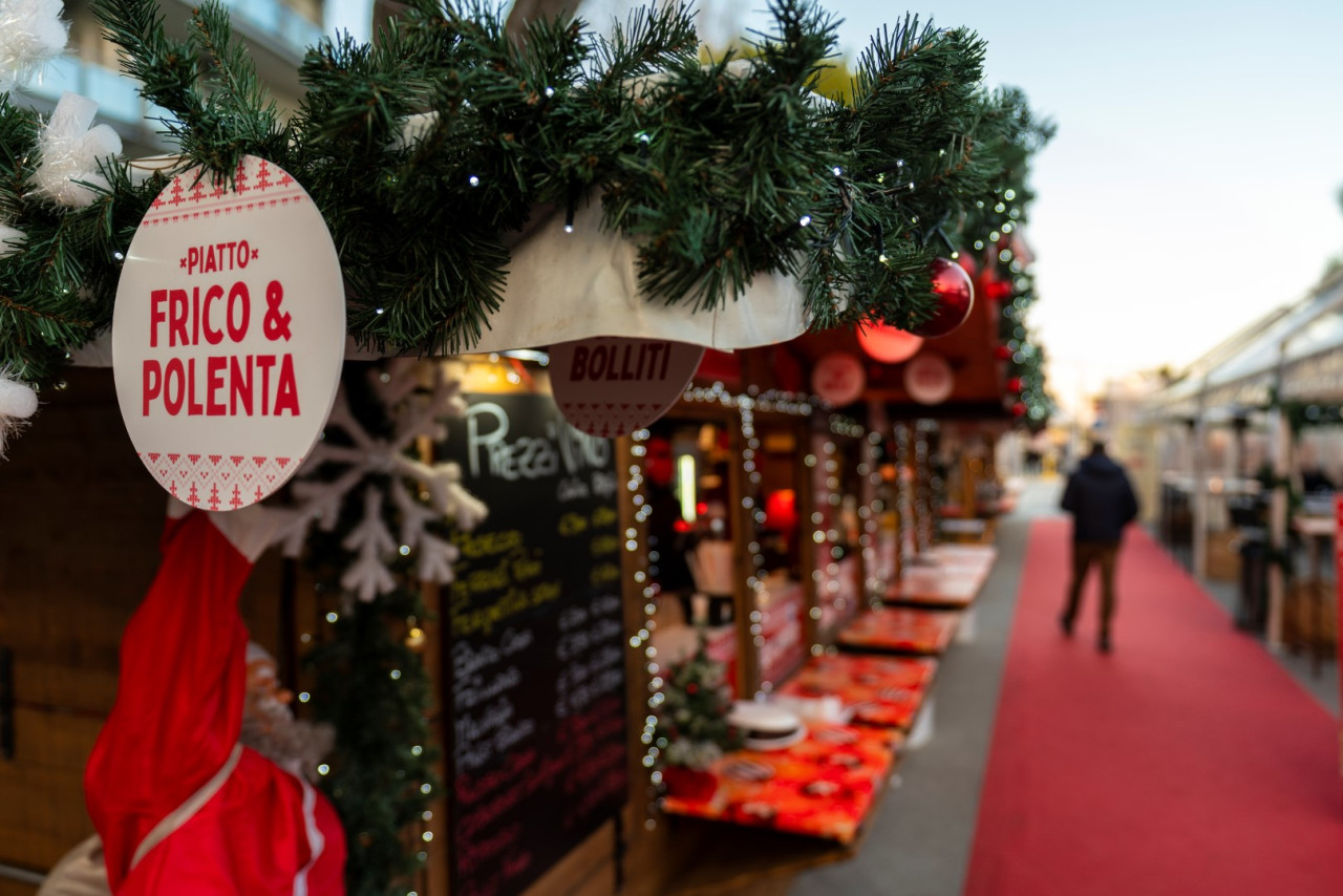 Weihnachtsmarkt in Lignano — Foto: Fabrice Gallina