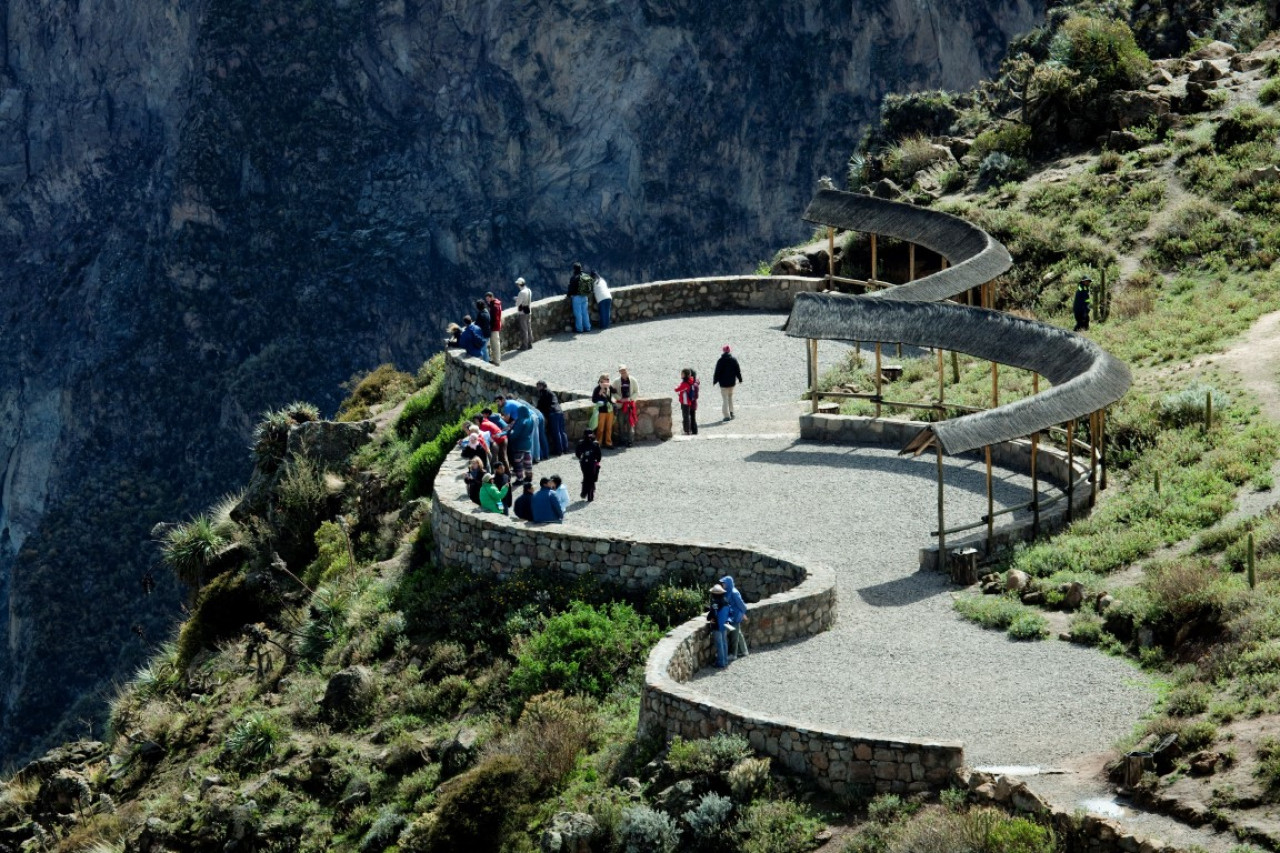 Aussichtspunkt in den Anden — Foto: Promperú