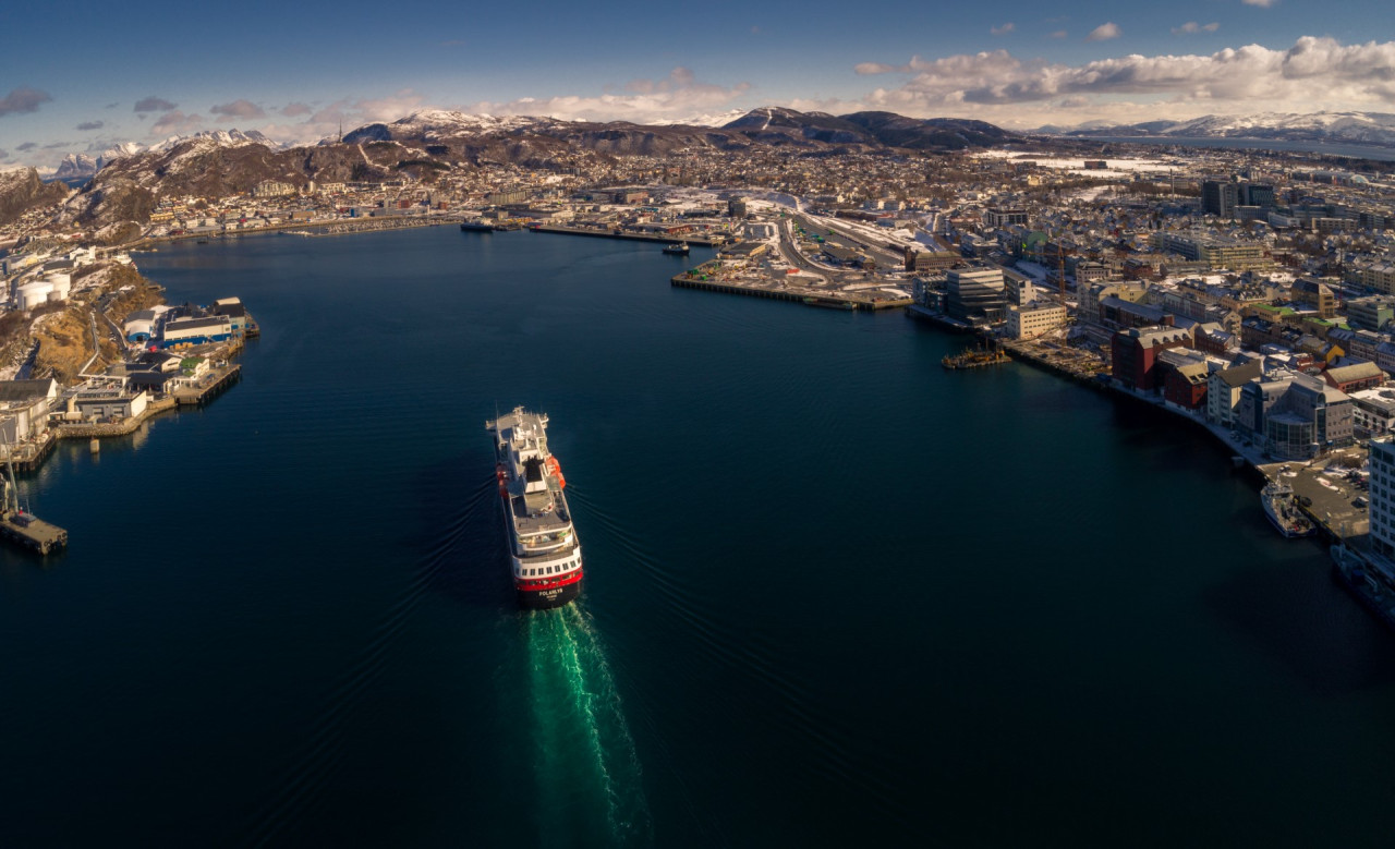Bodø, Hurtigruten — Foto: shutterstock / Anders Haukland