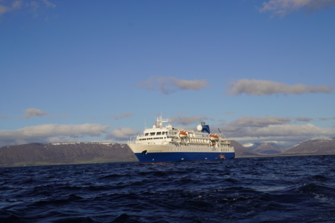 Die Seaventure in den Gewässern vor Island — Foto: Christiane Reitshammer
