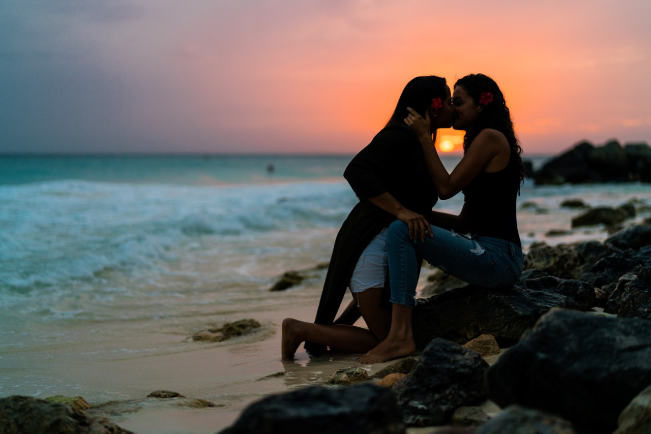 LGBT-Paare herzlich willkommen! — Foto: Jetlag Creative Studio / Aruba Tourism Authority