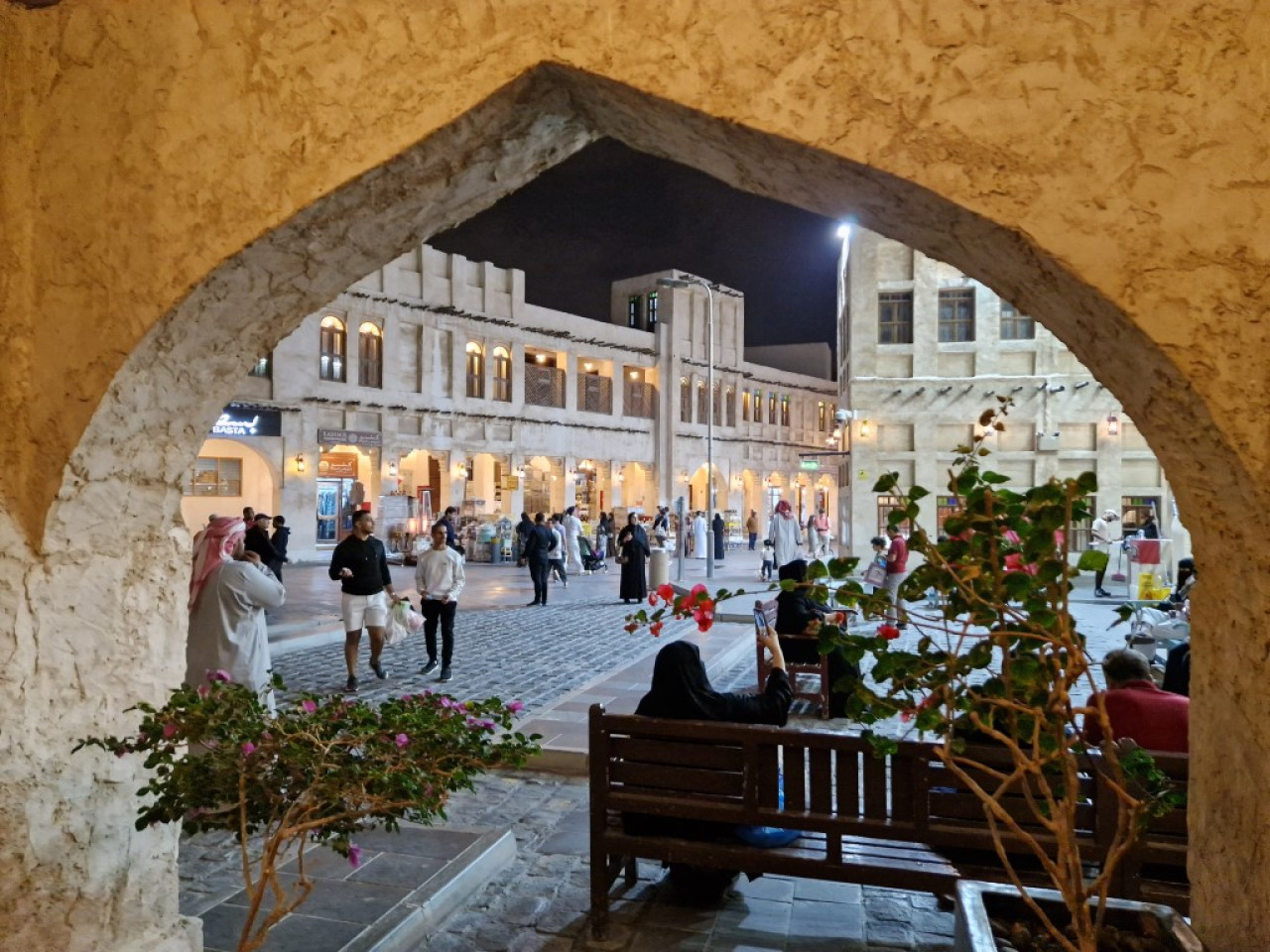 Souq Waqif in Dohas Altstadt — Foto: Elo Resch-Pilcik