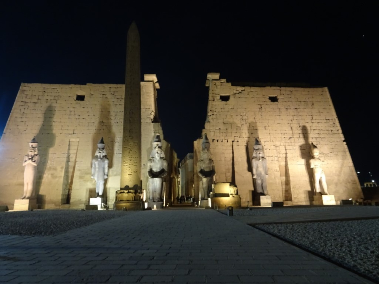 Tempelanlage in Luxor — Foto: Martha Steszl