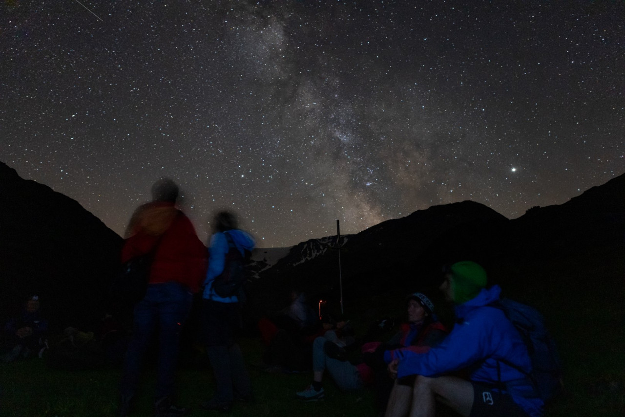 Kaunertal Sternenwanderung — Foto: TVB Tiroler Oberland - Kaunertal / Andreas Kirschner 